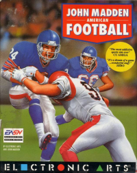 John Madden American Football Amiga US box art